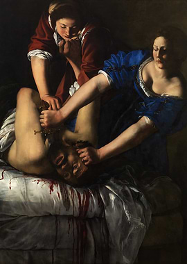 Judith Beheading Holofernes Painting