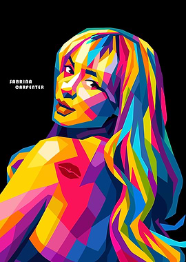 Sabrina Carpenter Wpap art