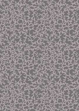 Floral Pattern in Gray Tones