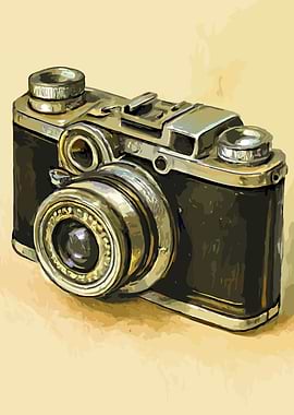 Vintage Camera Illustration