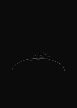 A minimalist ramen bowl with soft steam and chopsticks—solo comfort on a black canvas.