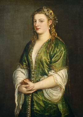 Portrait of a Woman in Green