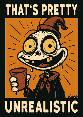 That's Pretty Unrealistic Cartoon Illustration