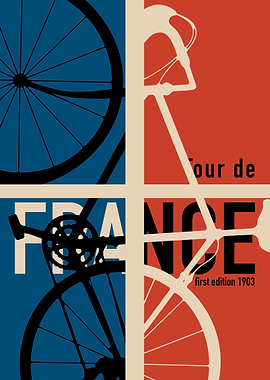 Tour de France Vintage Poster