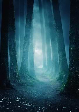 Mystical Forest Path