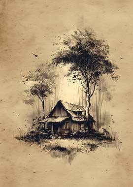 Cabin in the Woods Sketch