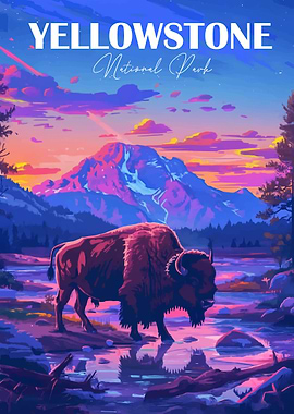 Yellowstone National Park Bison