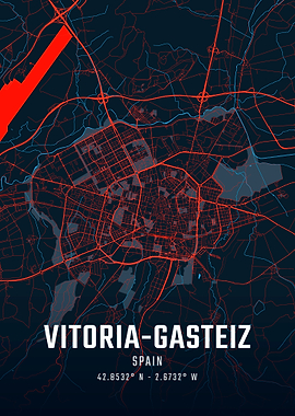 Vitoria-Gasteiz City Map