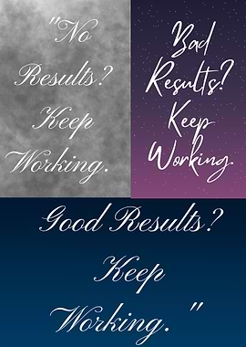 Motivational Quote: Keep Working