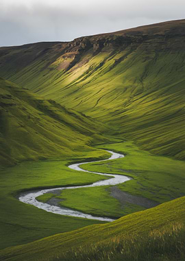 Green Valley River Landscape