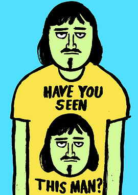 Have You Seen This Man? Cartoon
