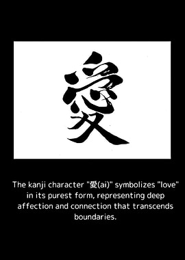 Kanji Symbol for Love