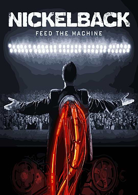 Nickelback Feed the Machine Album Art