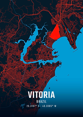 Vitoria City Map