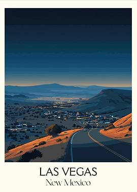Las Vegas, New Mexico Landscape Art
