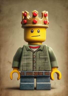 Lumberjack King Minifigure