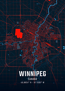 Winnipeg City Map
