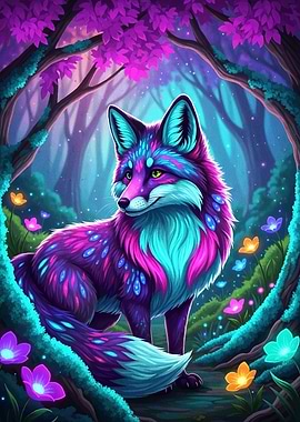Fox Enchanted Forest