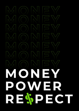 Money, Power, Respect Text Art