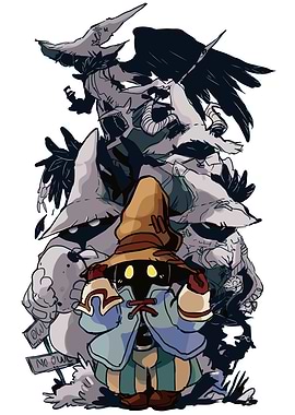 Vivi Ornitier and Black Mages