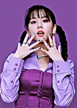 Jisoo Blackpink Vector Art