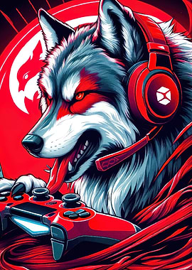 Wolf Gamer Headset