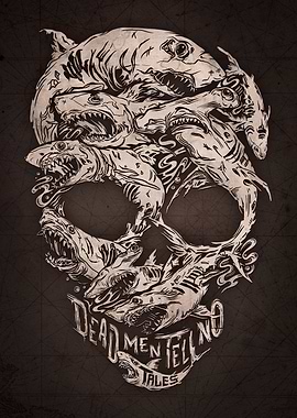 Dead Men Tell No Tales Skull