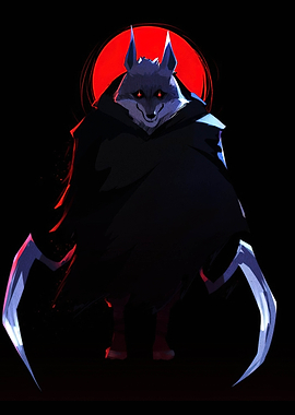 Death Wolf in Shadow