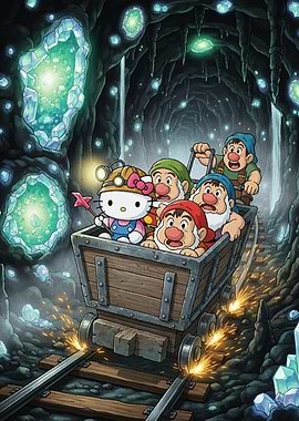 Hello Kitty and the Seven Dwarfs