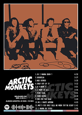 Arctic Monkeys AM Album Cover Art