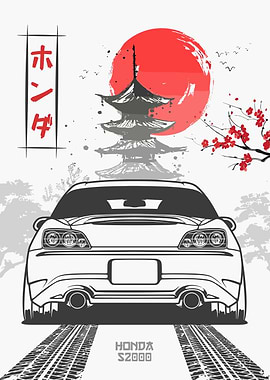 Honda S2000 Japanese Art