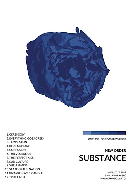 New Order Substance Album Cover