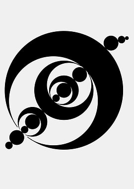 Cosmic Spiral Crop Circle Design