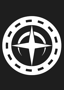 Celestial Compass Crop Circle Art