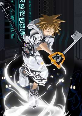 Kingdom Hearts Sora Keyblade Wielder