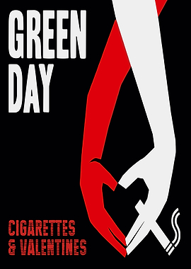 Green Day Cigarettes & Valentines Album Art