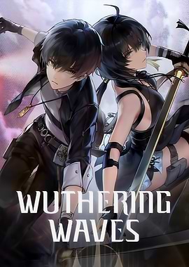 Wuthering Waves Anime Style Illustration