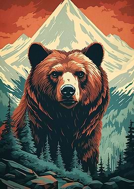 Majestic Bear Mountain Landscape