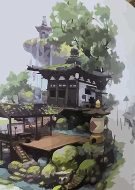 Japanese Architecture in Nature