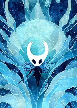 Hollow Knight Watercolor Art