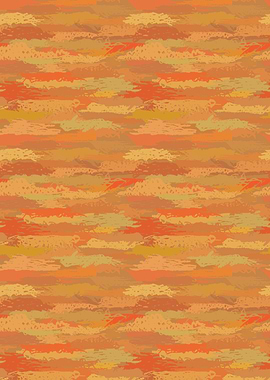 Abstract Orange and Brown Pattern