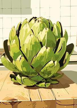 Artichoke Still Life