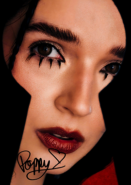 Poppy Keyhole Portrait