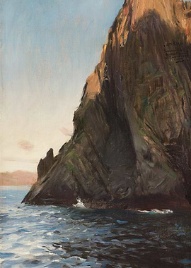 Coastal Cliff Painting