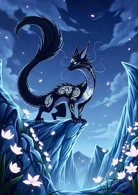 Fantasy Dragon Mountain Peak