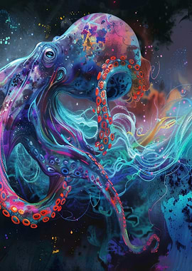 Colorful Octopus part 2