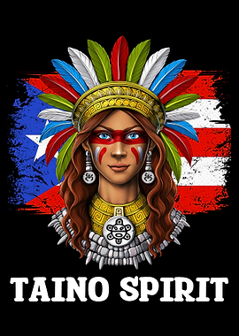 Puerto Rican Taino Warrior
