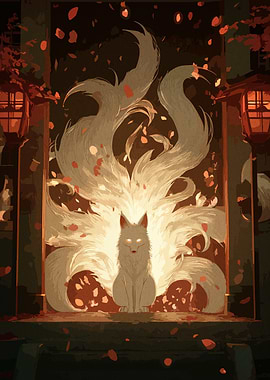 Nine-Tailed Fox Animal