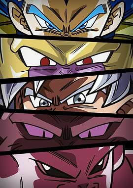 Dragon Ball Super: Fighters' Intense Focus