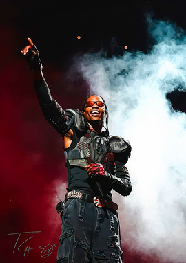 Lupe Fiasco Performing Live on Stage